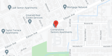 Cornerstone Seniors Apartments in google map