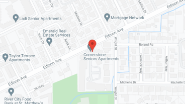 Cornerstone Seniors Apartments in google map
