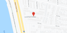 Land Park Woods in google map
