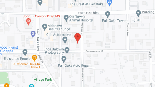 Map of the neighborhood around Sterling Suites