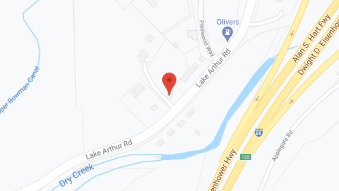 Map of the neighborhood around Foothills Guest Home