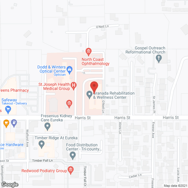 SunBridge Granada Care and Rehabilitation in google map