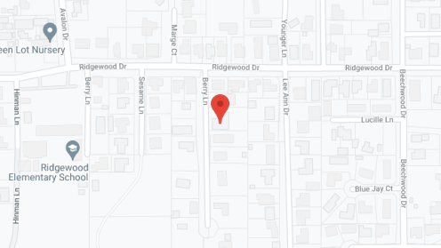 Map of the neighborhood around Cutten Care Home