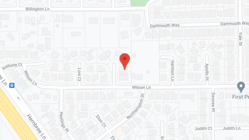 Map of the neighborhood around Oak Terrace
