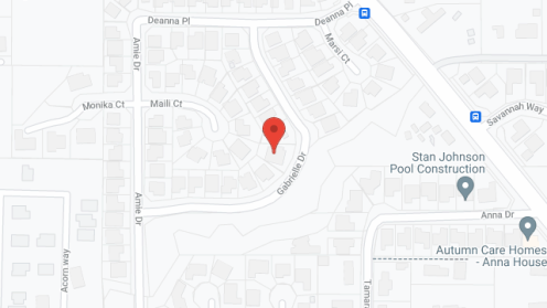 Map of the neighborhood around Amber House Residential Care