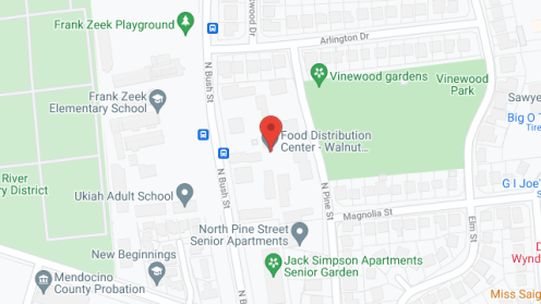 Map of the neighborhood around Walnut Village Apartments
