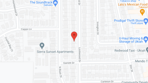Map of the neighborhood around Smith's Care Home