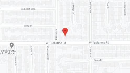 Map of the neighborhood around Excell Tuolumne