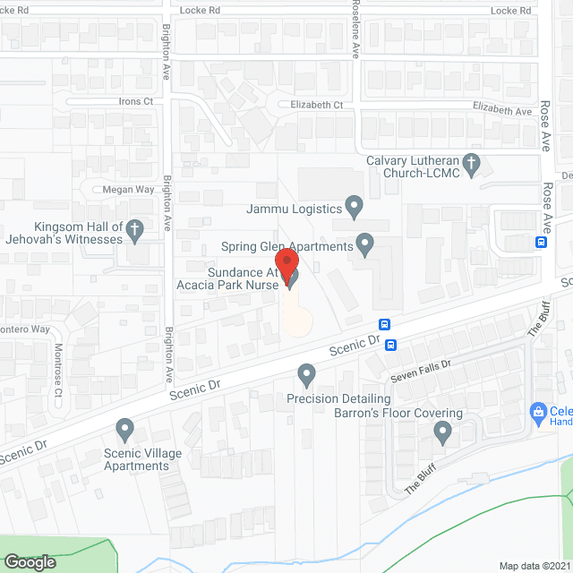 Acacia Park Nursing and Rehab Center in google map