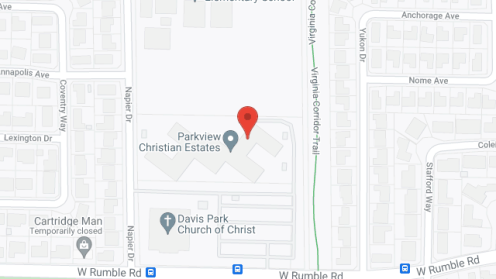 Map of the neighborhood around Parkview Christian Estates
