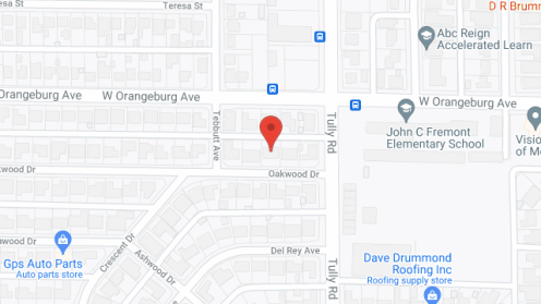Map of the neighborhood around Anders Guest Home