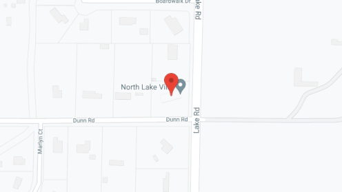 Map of the neighborhood around North Lake Villa