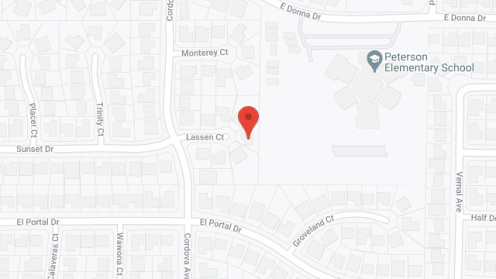 Map of the neighborhood around Better Living Care II