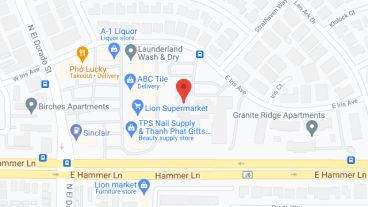 Hammer Lane Village Apts in google map