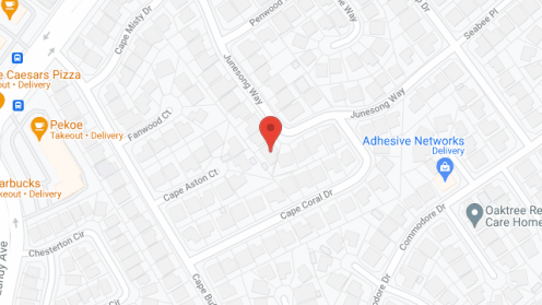 Map of the neighborhood around Olga's Care Home