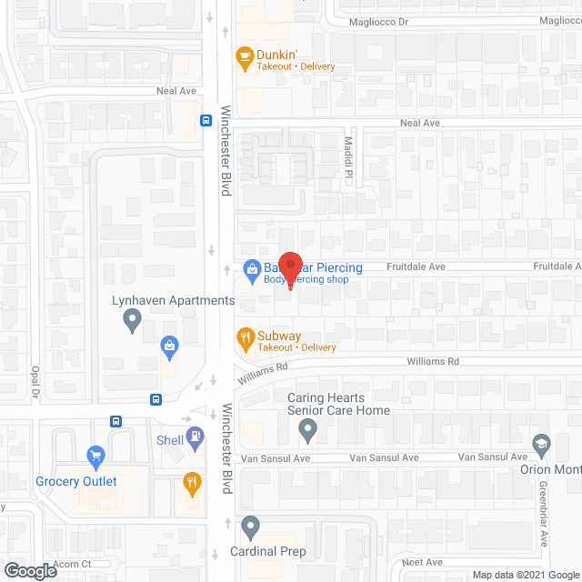 Pines Villa Care Home in google map