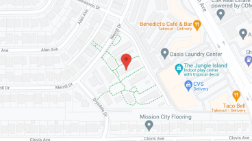 Village Green Apartments in google map