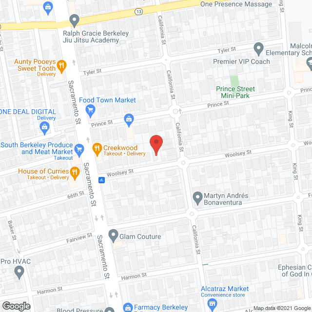 Gussie's Senior Care Residence in google map