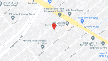 Santiago Home In Oakland in google map