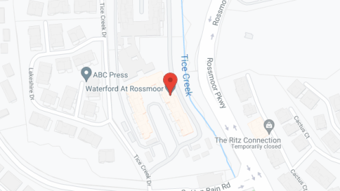 Map of the neighborhood around Waterford At Rossmoor