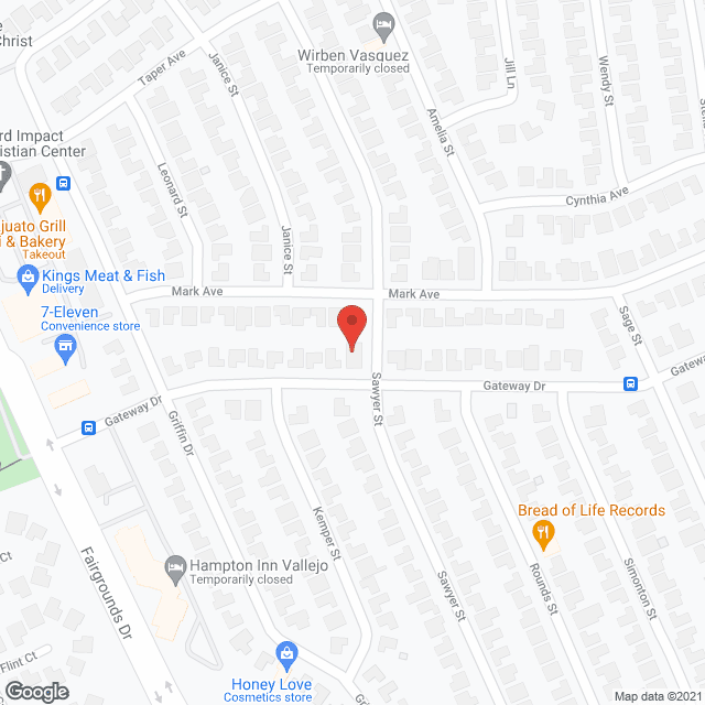 Montgomery Family Home in google map