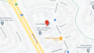 Los Robles Apartments in google map