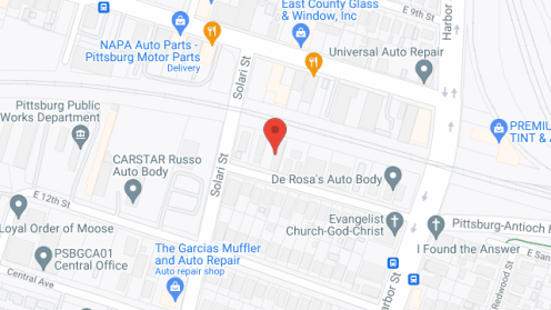 Map of the neighborhood around East Santa Fe Apartments