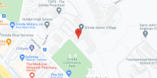 Orinda Senior Village in google map