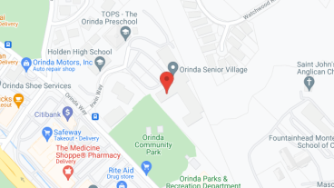 Orinda Senior Village in google map