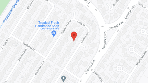 Map of the neighborhood around Nadal L and C Home
