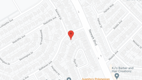 Map of the neighborhood around Mag's Rest Home