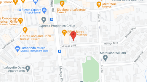 Map of the neighborhood around Lafayette Senior Housing Assn