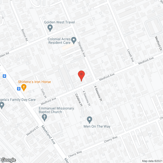 God Sent Care Ctr in google map