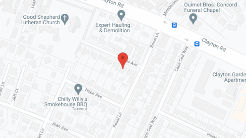 Map of the neighborhood around Young In Heart