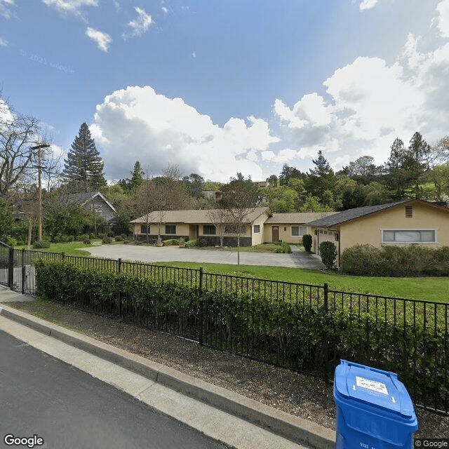 street view of Oakwood Care Home