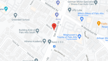 Palo Alto Gardens in google map
