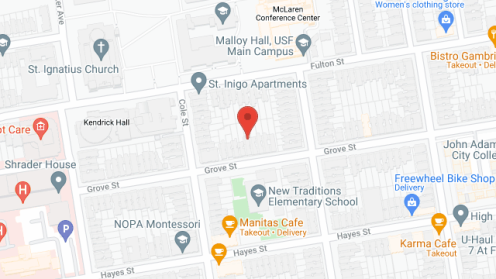Map of the neighborhood around Pleasant Street Grove Home