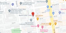 Martin Luther Tower in google map