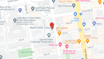 Martin Luther Tower in google map