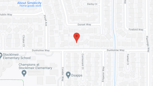 Map of the neighborhood around Andrea's Elderly Care Facility