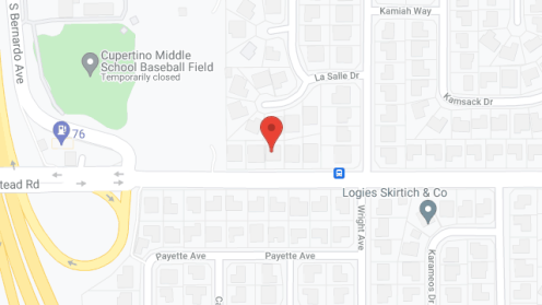 Map of the neighborhood around Homestead Care