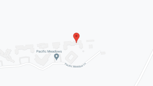 Map of the neighborhood around Pacific Meadows