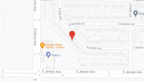 Map of the neighborhood around Garrett Christian Home