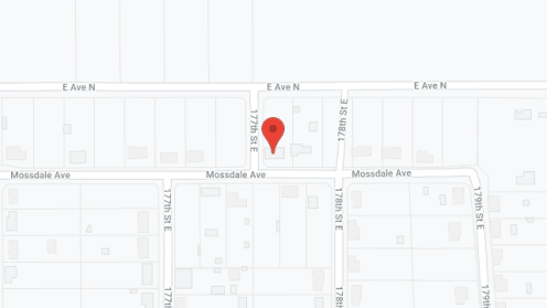 Map of the neighborhood around Brighter Days Board and Care