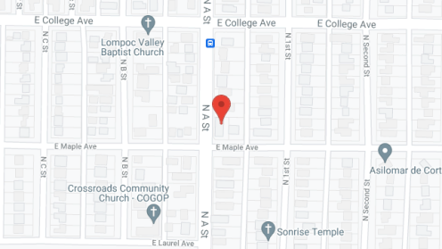 Map of the neighborhood around Simmons Residential Care