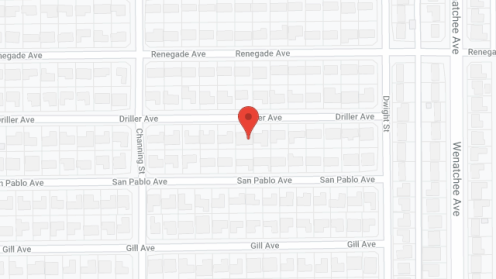 Map of the neighborhood around Young At Heart Home