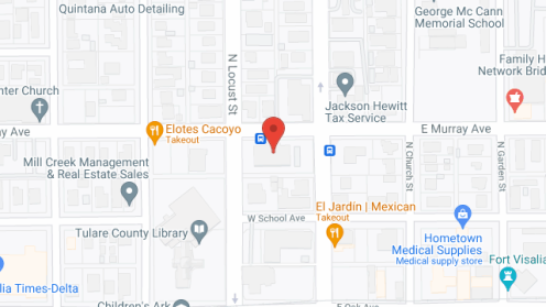 Map of the neighborhood around Town Meadows