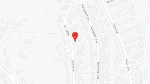 Map of the neighborhood around Moran Manor