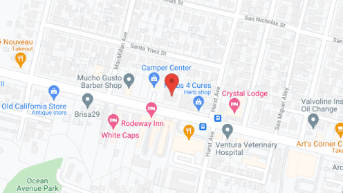 Map of the neighborhood around La Siesta Guest Home