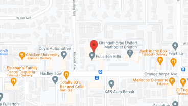 Fullerton Villa in google map
